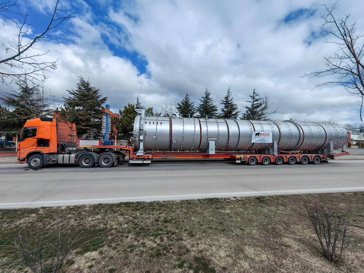 Otoklav Taşımamız Başarıyla Tamamlandı